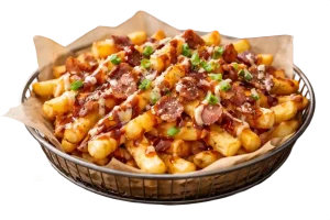 Bacon and Grilled Onion Fries