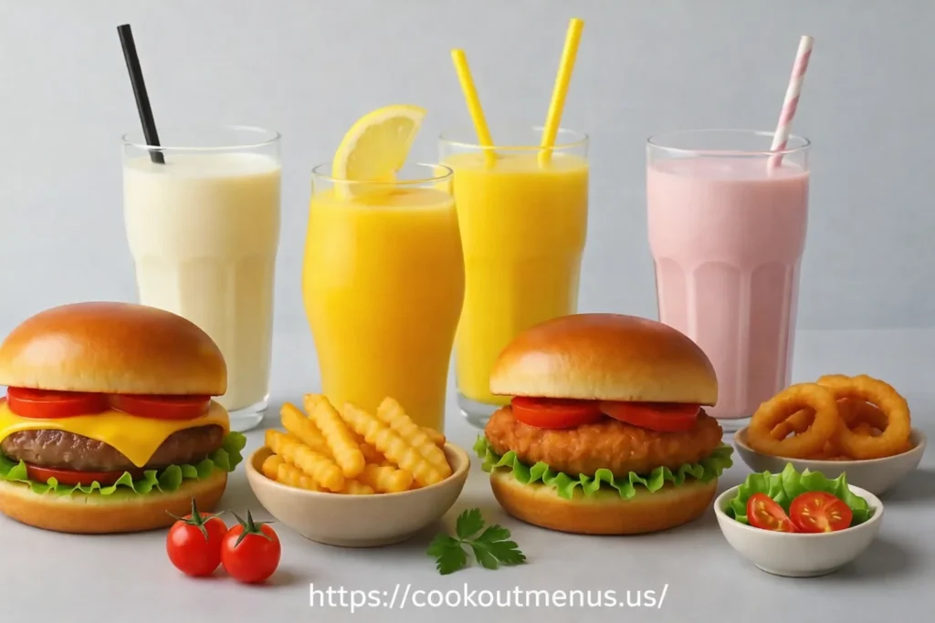 Cookout Allergen Menu