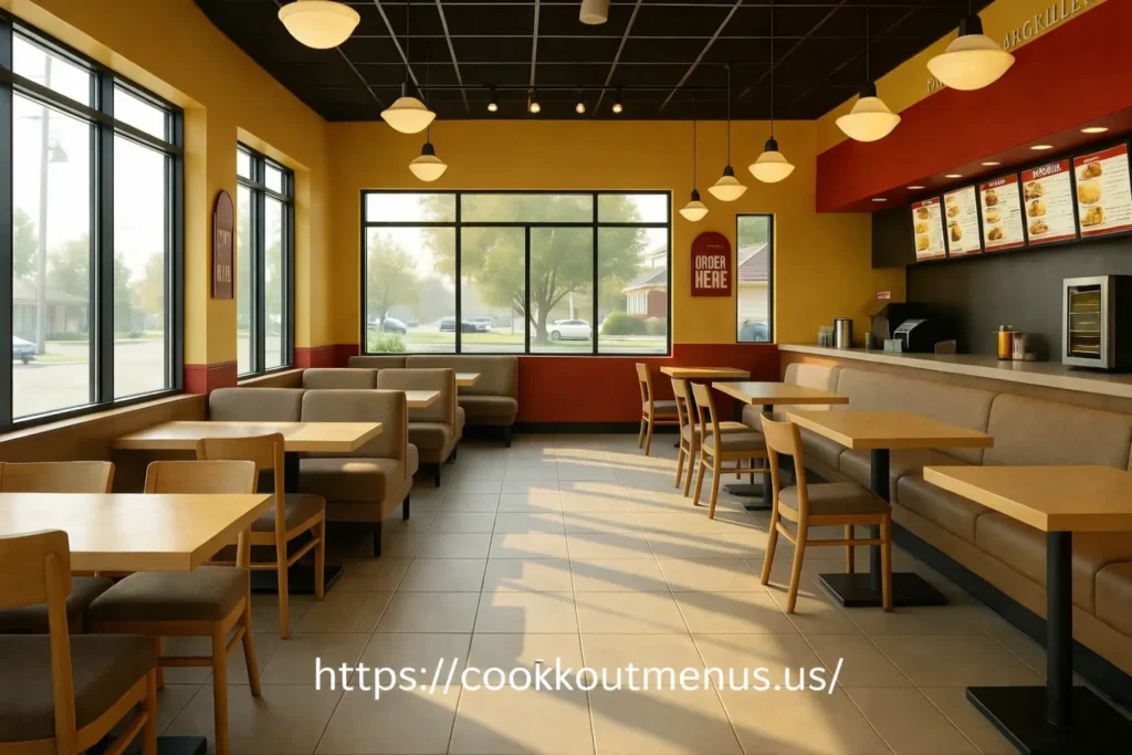 Cookout Restaurant Lobby Hours
