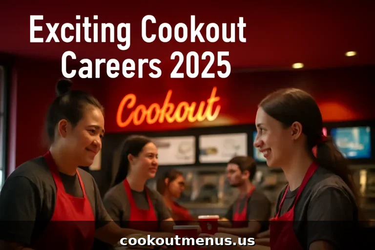 Cookout careers